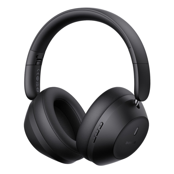 Baseus Bass 30 Max Stereo Wireless Headset Black ryhmässä KODINELEKTRONIIKKA / Ääni & Kuva / Kuulokkeet & Tarvikkeet / Kuulokkeet @ TP E-commerce Nordic AB (D10373)