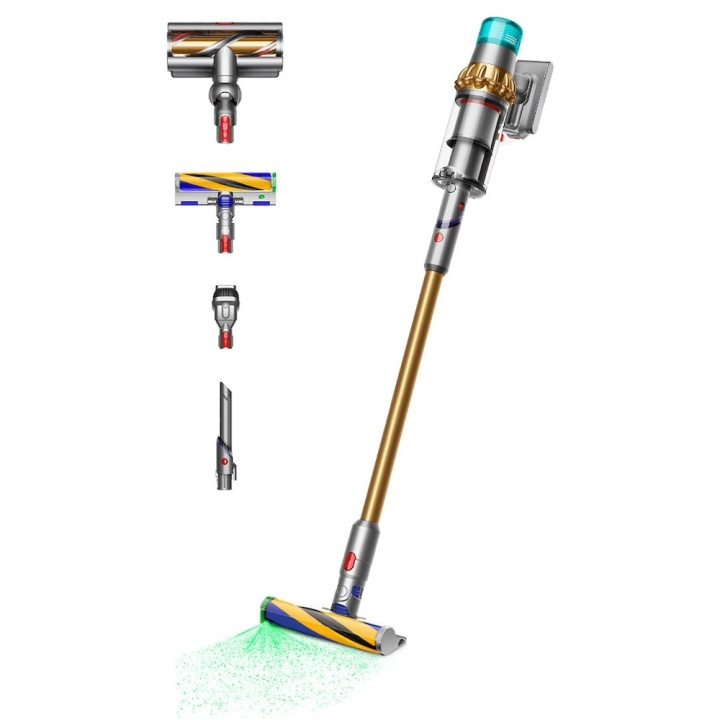 Dyson V15 Detect Absolute HEPA Filter, Cordless Handheld Vacuum Cleaner, Gold (2023) ryhmässä KOTI, TALOUS JA PUUTARHA / Siivoustuotteet / Imurit & Tarvikkeet / Varsi-imurit @ TP E-commerce Nordic AB (D10406)