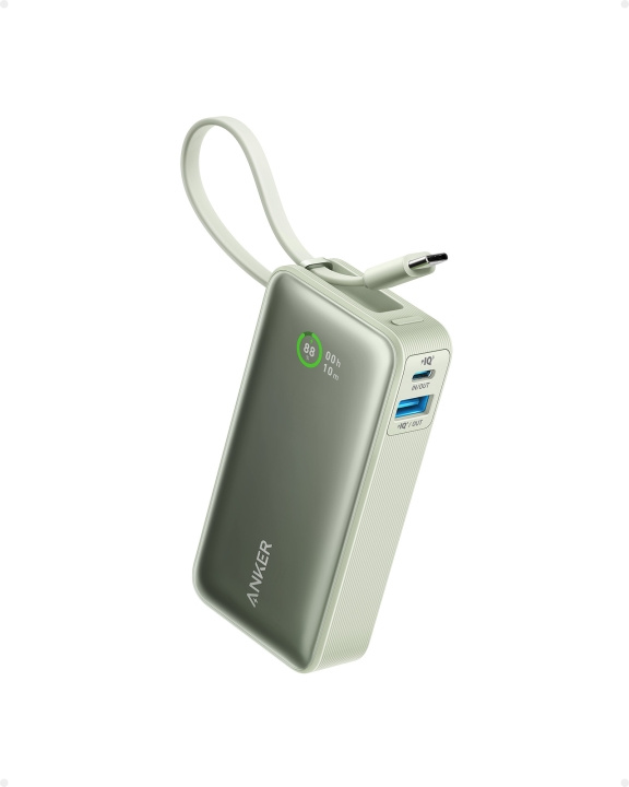 Anker A1259G61 powerbank Lithium 10000 mAh Green ryhmässä ÄLYPUHELIMET JA TABLETIT / Laturit & Kaapelit / Powerbanks @ TP E-commerce Nordic AB (D10441)