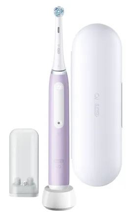 Oral B iO Series 4 Electric toothbrush, Lavender ryhmässä KAUNEUS JA TERVEYS / Suunhoito / Sähköhammasharjat @ TP E-commerce Nordic AB (D10480)