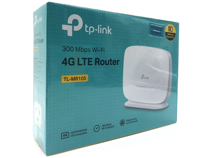 TP-Link TL-MR105 V1 Wireless Router Desktop ryhmässä TIETOKOONET & TARVIKKEET / Verkko / Reititin @ TP E-commerce Nordic AB (D10527)