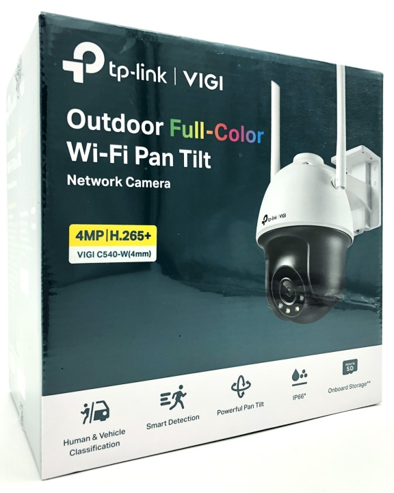 TP-Link VIGI C540-W V1 Outdoor Network Surveillance Camera 2560 x 1440 ryhmässä KOTI, TALOUS JA PUUTARHA / Hälytys ja turvallisuus / Valvontakamerat / Digitaalinen (verkko) / Ulkokamerat @ TP E-commerce Nordic AB (D10538)