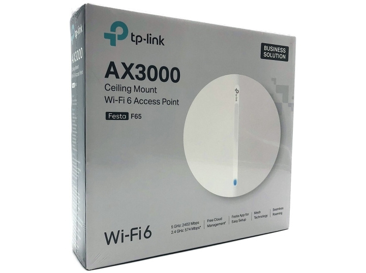 TP-Link FESTA F65 V1 Wireless connection White ryhmässä TIETOKOONET & TARVIKKEET / Verkko / Wifi-vahvistimet @ TP E-commerce Nordic AB (D10565)