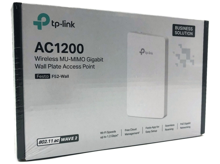 TP-Link Festa F52-Wall Wireless connection White ryhmässä TIETOKOONET & TARVIKKEET / Verkko / Wifi-vahvistimet @ TP E-commerce Nordic AB (D10587)