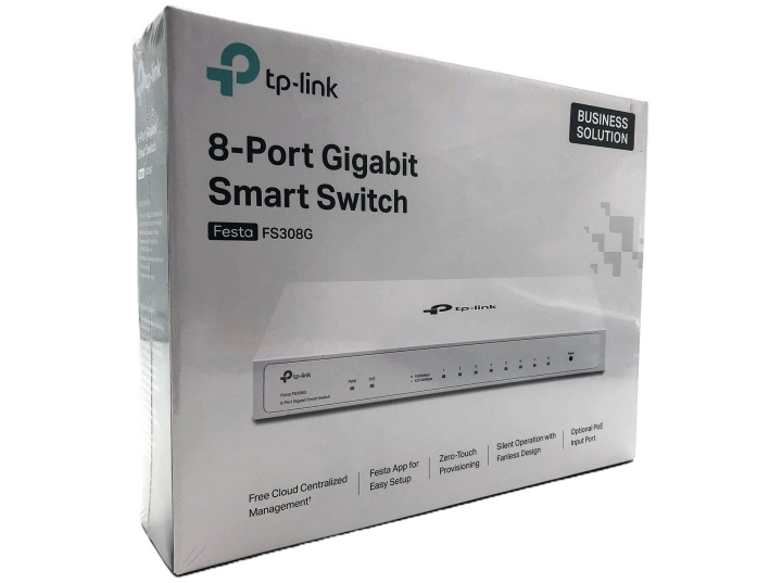 TP-Link Festa FS308G V1 Switch 8-portars Gigabit Ethernet ryhmässä TIETOKOONET & TARVIKKEET / Verkko / Reititin @ TP E-commerce Nordic AB (D10599)