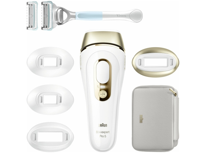 Braun Silk-expert Pro PL5356 Hair Removal Device Gold/White ryhmässä KAUNEUS JA TERVEYS / Hiukset &Stailaus / Karvanpoisto / Epilaattorit @ TP E-commerce Nordic AB (D10609)