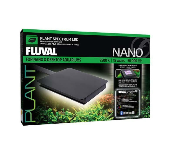 Fluval Nano Plant Led 15W 12.7X12.7Cm - (120.8384) ryhmässä KOTI, TALOUS JA PUUTARHA / Lemmikkitarvikkeet / Akvaariotarvikkeet @ TP E-commerce Nordic AB (D10777)