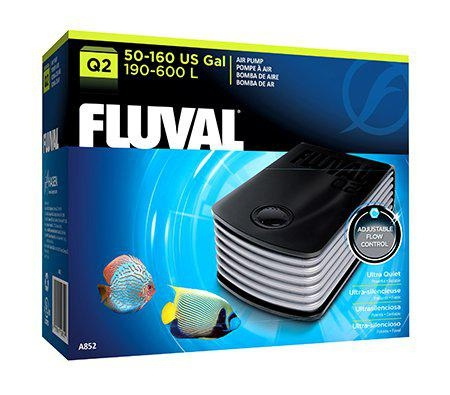 Fluval Ilmapumppu Q2 - (126.0026) ryhmässä KOTI, TALOUS JA PUUTARHA / Lemmikkitarvikkeet / Akvaariotarvikkeet @ TP E-commerce Nordic AB (D10825)