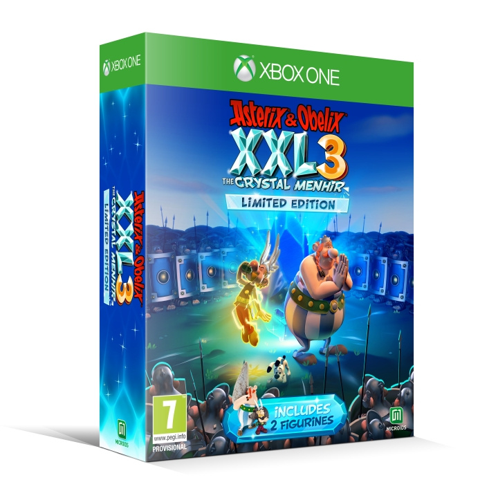 Asterix & Obélix XXL 3 - The Crystal Menhir (Limited Edition) (XONE) ryhmässä KODINELEKTRONIIKKA / Pelikonsolit & Tarvikkeet / Xbox One / Peli @ TP E-commerce Nordic AB (D10878)