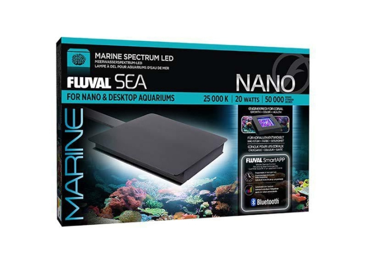 Fluval Nano Marine Led 20W 12.7X12.7Cm - (120.8386) ryhmässä KOTI, TALOUS JA PUUTARHA / Lemmikkitarvikkeet / Akvaariotarvikkeet @ TP E-commerce Nordic AB (D10904)