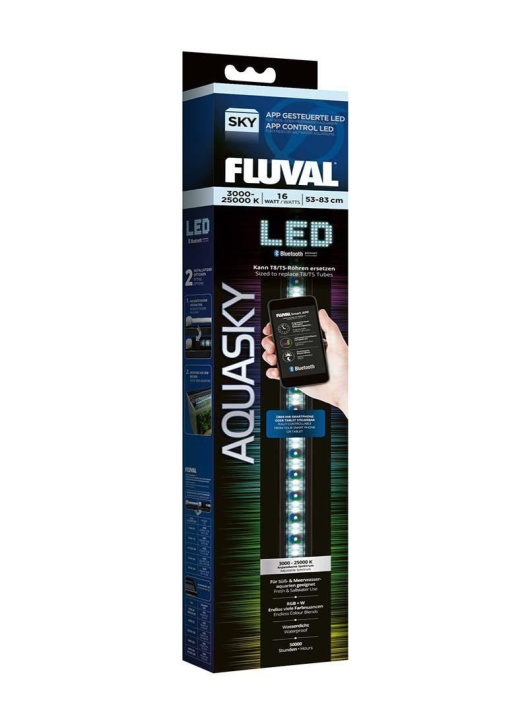 Fluval Aquasky Led 16W 53-83Cm - (120.8302) ryhmässä KOTI, TALOUS JA PUUTARHA / Lemmikkitarvikkeet / Akvaariotarvikkeet @ TP E-commerce Nordic AB (D10918)