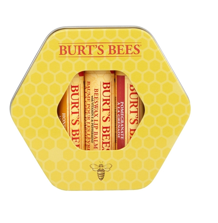 Burt\'s Bees Balm Trio lahjapakkaus ryhmässä KAUNEUS JA TERVEYS / Meikit / Huulet / Huulivoide @ TP E-commerce Nordic AB (D10931)