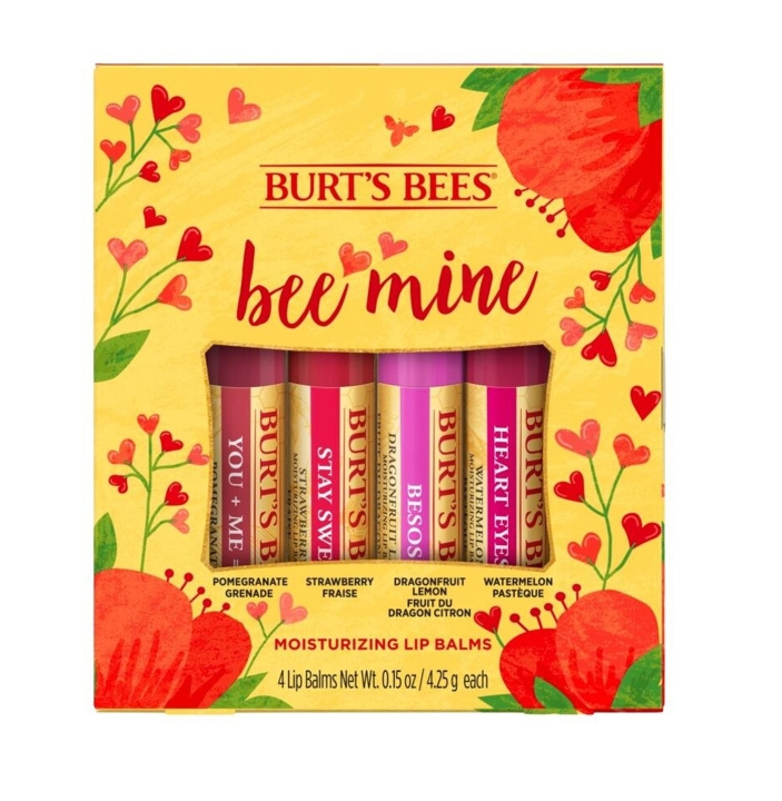 Burt\'s Bees Bee Mine huulirasva lahjapakkaus ryhmässä KAUNEUS JA TERVEYS / Meikit / Huulet / Huulivoide @ TP E-commerce Nordic AB (D10937)