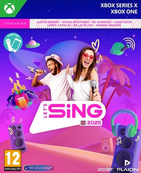 Let\'s Sing 2025 (XseriesX) ryhmässä KODINELEKTRONIIKKA / Pelikonsolit & Tarvikkeet / Xbox Series X / Peli @ TP E-commerce Nordic AB (D10960)