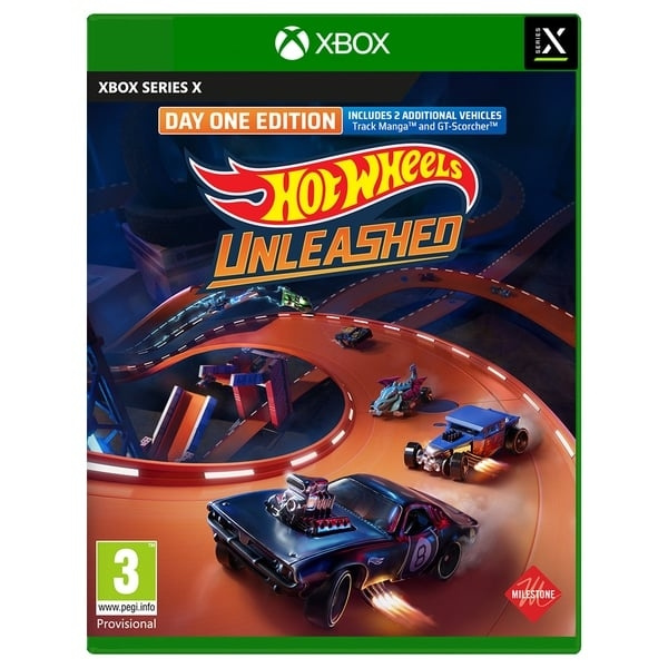 Hot Wheels Unleashed (Day One Edition) (XseriesX) ryhmässä KODINELEKTRONIIKKA / Pelikonsolit & Tarvikkeet / Xbox Series X / Peli @ TP E-commerce Nordic AB (D10962)