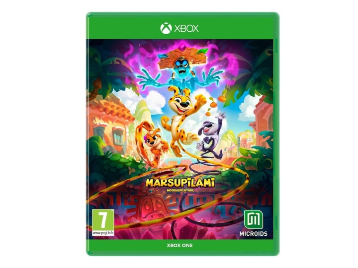 Marsupilami: Hoobadventure (XONE/XSX) ryhmässä KODINELEKTRONIIKKA / Pelikonsolit & Tarvikkeet / Xbox Series X / Peli @ TP E-commerce Nordic AB (D10992)