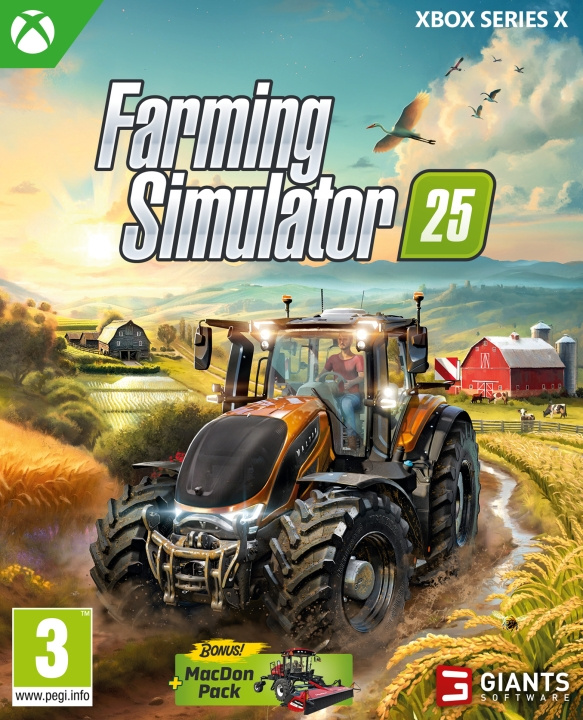 Farming Simulator 25 (XseriesX) ryhmässä KODINELEKTRONIIKKA / Pelikonsolit & Tarvikkeet / Xbox Series X / Peli @ TP E-commerce Nordic AB (D11010)