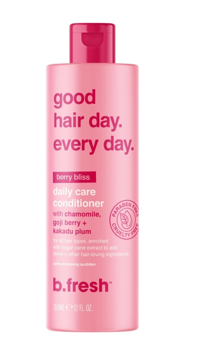 b.fresh Good Hair Day Every Day daily Care hoitoaine 355 ml ryhmässä KAUNEUS JA TERVEYS / Hiukset &Stailaus / Hiustenhoito / Hoitoaine @ TP E-commerce Nordic AB (D11057)