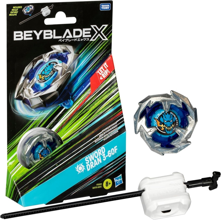 Beyblade X Starter Pack Top - sininen (G0175) ryhmässä LELUT, TUOTTEET LAPSILLE JA VAUVOILLE / Leikkikalut, Askartelu &Pelit / Lelut @ TP E-commerce Nordic AB (D11124)