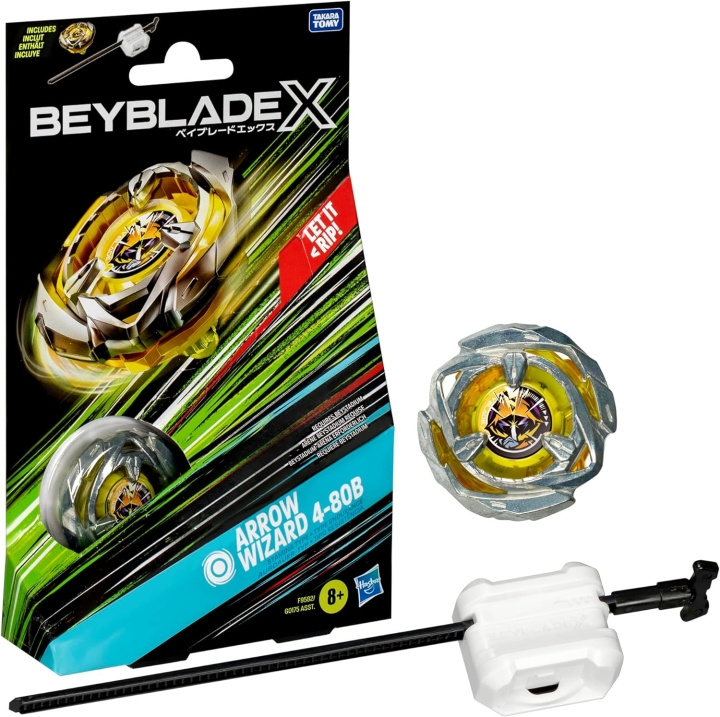 Beyblade X Starter Pack Top - keltainen ryhmässä LELUT, TUOTTEET LAPSILLE JA VAUVOILLE / Leikkikalut, Askartelu &Pelit / Lelut @ TP E-commerce Nordic AB (D11278)