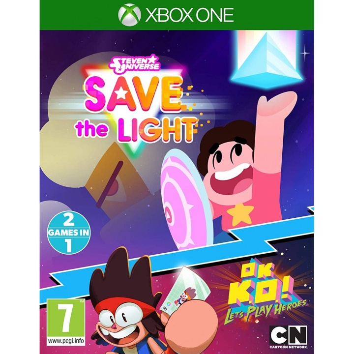 Steven Universe: Save the Light & OK K.O.! Let\'s Play Heroes (XONE) ryhmässä KODINELEKTRONIIKKA / Pelikonsolit & Tarvikkeet / Xbox One / Peli @ TP E-commerce Nordic AB (D11300)