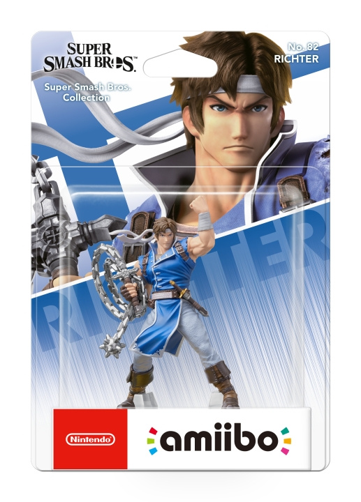 Amiibo Richter Belmont (Super Smash Bros. Collection) ryhmässä KODINELEKTRONIIKKA / Pelikonsolit & Tarvikkeet / Nintendo Switch / Tarvikkeet @ TP E-commerce Nordic AB (D11303)