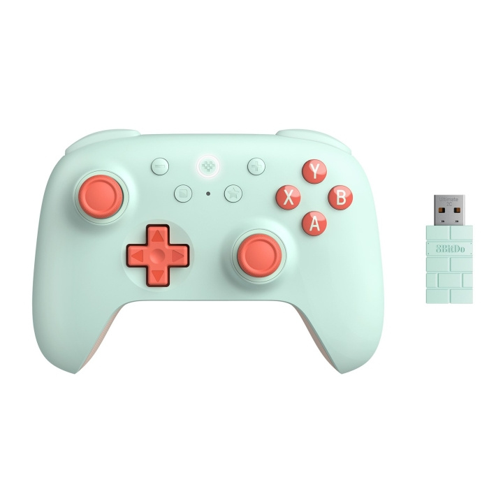 8Bitdo Ultimate 2C Wireless Pad Mint ryhmässä KODINELEKTRONIIKKA / Pelikonsolit & Tarvikkeet / Nintendo Switch @ TP E-commerce Nordic AB (D11309)