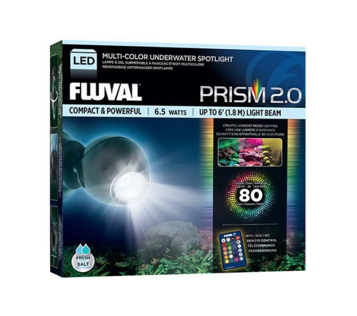 Fluval Prisma LED-valonheitin 6.5W 3.8Cm - (120.8382) ryhmässä KOTI, TALOUS JA PUUTARHA / Lemmikkitarvikkeet / Akvaariotarvikkeet @ TP E-commerce Nordic AB (D11323)