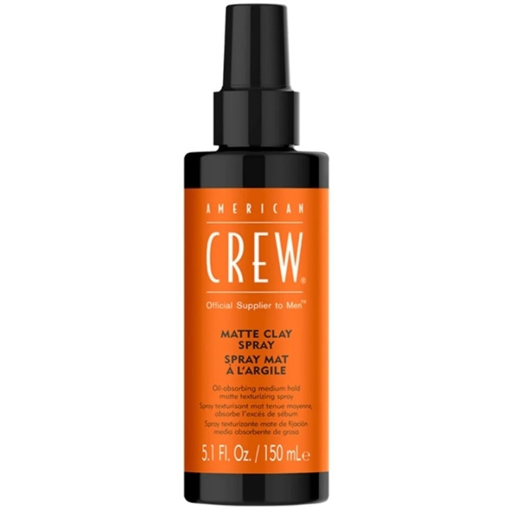 American Crew Matte Clay Spray 150ml ryhmässä KAUNEUS JA TERVEYS / Hiukset &Stailaus / Hiustenhoito / Hiusöljy @ TP E-commerce Nordic AB (D11563)