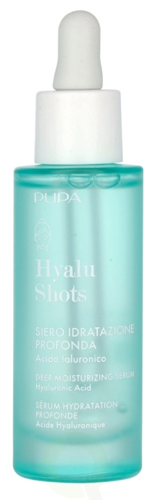 Pupa Milano Pupa Hyalu Shots Deep Hydration Serum 30 ml All Skin Types ryhmässä KAUNEUS JA TERVEYS / Ihonhoito / Kasvot / Seerumit iholle @ TP E-commerce Nordic AB (D11652)