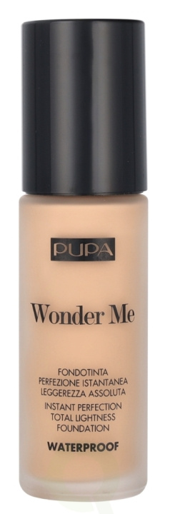 Pupa Milano Pupa Wonder Me Waterproof Foundation 30 ml #030 Medium Beige ryhmässä KAUNEUS JA TERVEYS / Meikit / Meikit Kasvot / Meikkivoide @ TP E-commerce Nordic AB (D11748)