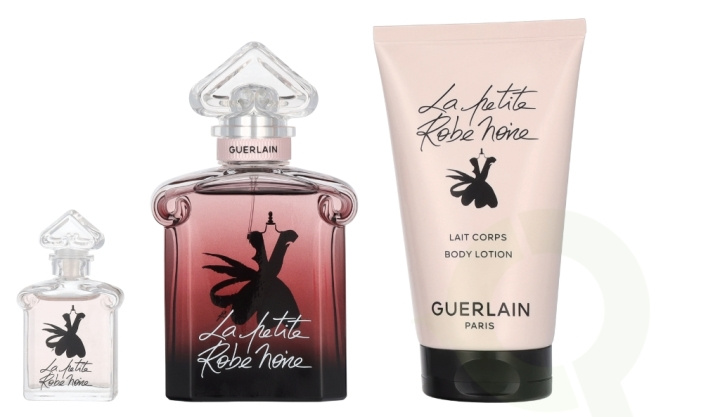 Guerlain La Petite Robe Noire Intense Giftset 130 ml Edp Spray 50ml/Body Lotion 75ml/Edp Spray 5ml ryhmässä KAUNEUS JA TERVEYS / Lahjapakkaukset / Naisten lahjapakkaukset @ TP E-commerce Nordic AB (D11796)