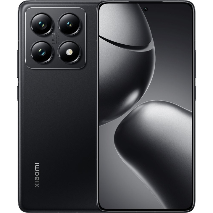 Xiaomi 14T Pro 6.67 12GB 512 GB Titan Black ryhmässä ÄLYPUHELIMET JA TABLETIT / Kännykät & smartphones @ TP E-commerce Nordic AB (D11878)