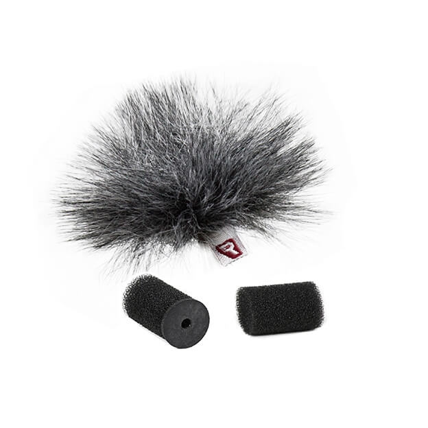 Rycote Windjammer Lavalier Ristretto Single Grey ryhmässä KODINELEKTRONIIKKA / Ääni & Kuva / Kädessä pidettävät mikrofonit @ TP E-commerce Nordic AB (D12044)