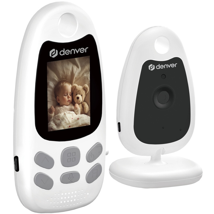 Denver Baby-kamera med monitor ryhmässä LELUT, TUOTTEET LAPSILLE JA VAUVOILLE / Lapsiturvallisuus / Itkuhälyttimet @ TP E-commerce Nordic AB (D12080)