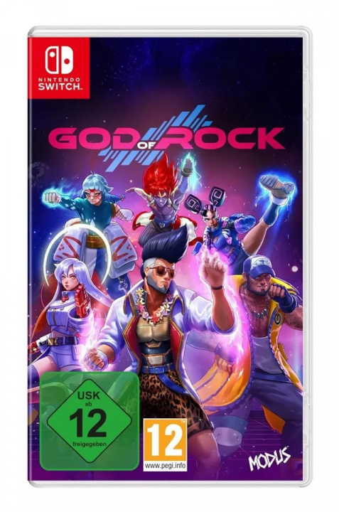 God of Rock (DE/Multi in Game) (Switch) ryhmässä KODINELEKTRONIIKKA / Pelikonsolit & Tarvikkeet / Nintendo Switch / Pelit @ TP E-commerce Nordic AB (D12156)