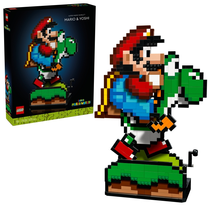 LEGO Super Mario - Super Mario World™: Mario & Yoshi (71438) (71438) ryhmässä LELUT, TUOTTEET LAPSILLE JA VAUVOILLE / Leikkikalut, Askartelu &Pelit / Rakennuslelut / Lego @ TP E-commerce Nordic AB (D12157)