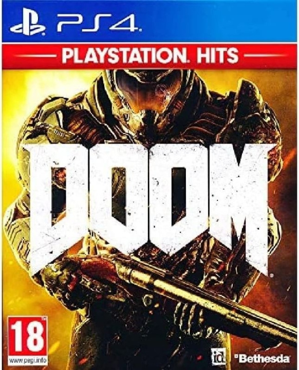 DOOM (PlayStation Hits) (SPA/Multi in Game) (PS4) ryhmässä KODINELEKTRONIIKKA / Pelikonsolit & Tarvikkeet / Sony PlayStation 4 / Peli @ TP E-commerce Nordic AB (D12213)