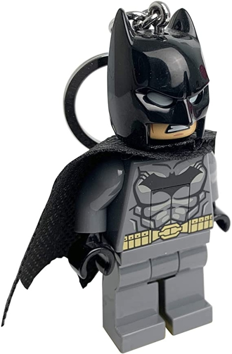 LEGO DC Comics - LED-avaimenperä - Batman harmaa (4002036-KE92H) ryhmässä LELUT, TUOTTEET LAPSILLE JA VAUVOILLE / Leikkikalut, Askartelu &Pelit / Figuurit, miniatyyrit ja tarvikkeet @ TP E-commerce Nordic AB (D12229)