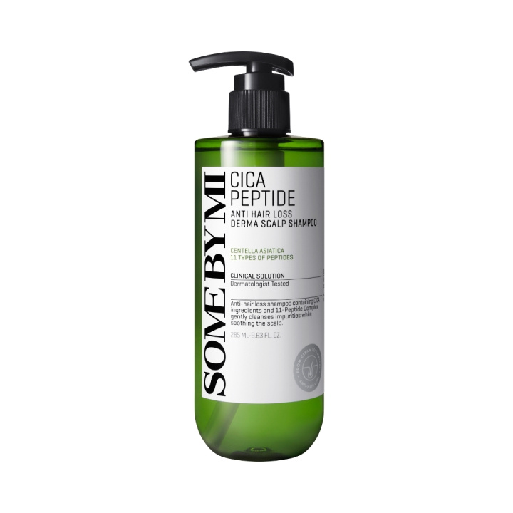 Some By Mi Cica Peptide Anti Hair Loss Derma Scalp Shampoo 285 ml ryhmässä KAUNEUS JA TERVEYS / Hiukset &Stailaus / Hiustenhoito / Shampoo @ TP E-commerce Nordic AB (D12230)