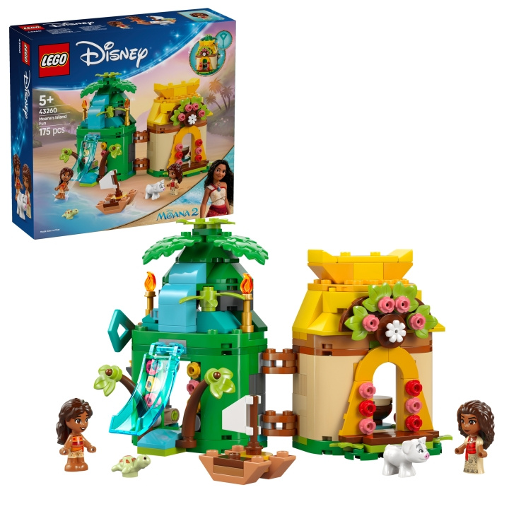 LEGO Disney Princess - Moanan saarihupailu (43260) ryhmässä LELUT, TUOTTEET LAPSILLE JA VAUVOILLE / Leikkikalut, Askartelu &Pelit / Rakennuslelut / Lego @ TP E-commerce Nordic AB (D12237)