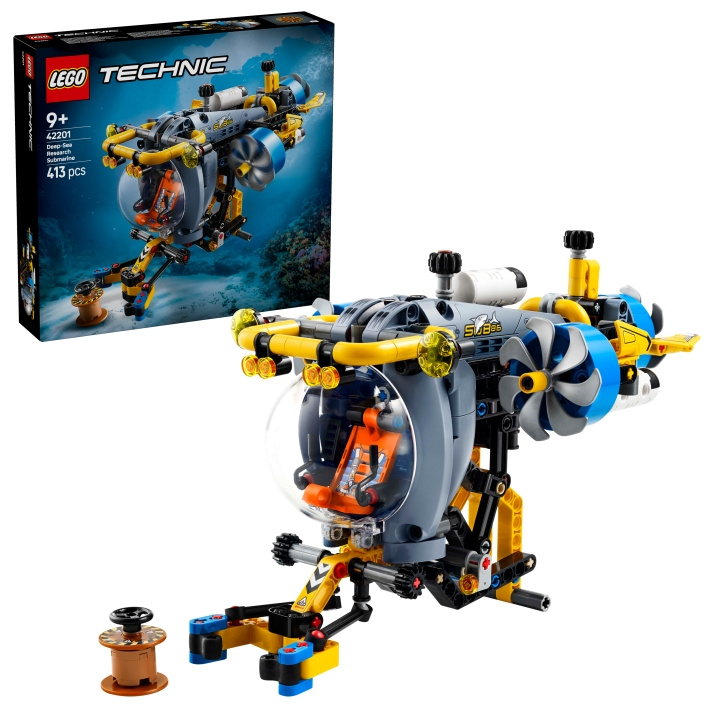 LEGO Technic - Syvänmeren tutkimussukellusvene (42201) ryhmässä LELUT, TUOTTEET LAPSILLE JA VAUVOILLE / Leikkikalut, Askartelu &Pelit / Rakennuslelut / Lego @ TP E-commerce Nordic AB (D12239)