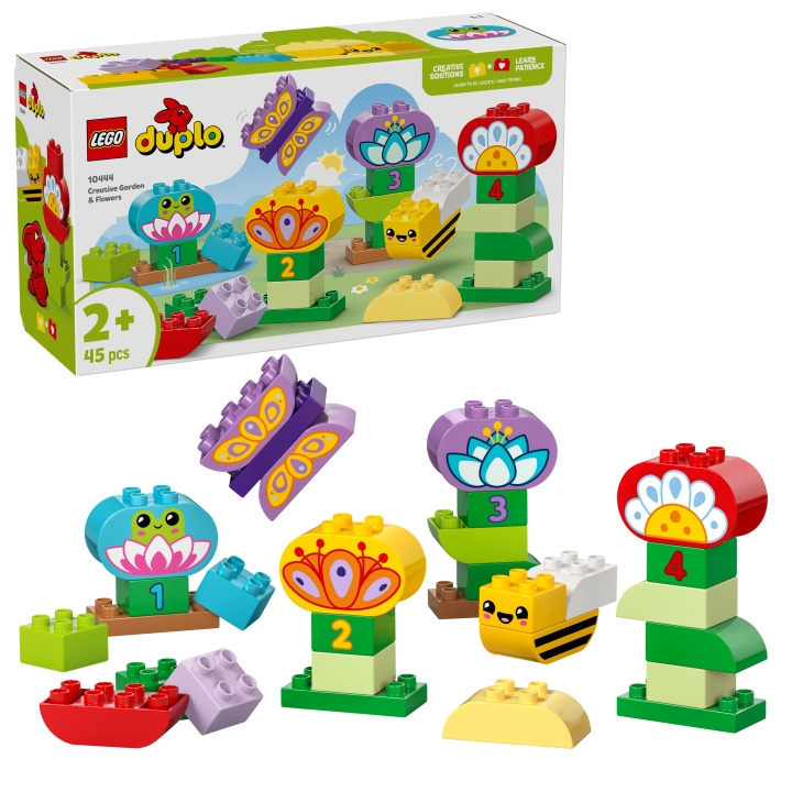 LEGO DUPLO Town - Luova puutarha ja kukat (10444) ryhmässä LELUT, TUOTTEET LAPSILLE JA VAUVOILLE / Leikkikalut, Askartelu &Pelit / Rakennuslelut / Lego @ TP E-commerce Nordic AB (D12246)