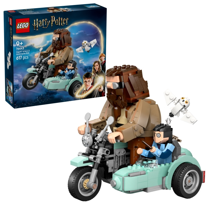 LEGO Harry Potter TM - Hagrid™ & Harryn moottoripyöräily (76443) ryhmässä LELUT, TUOTTEET LAPSILLE JA VAUVOILLE / Leikkikalut, Askartelu &Pelit / Rakennuslelut / Lego @ TP E-commerce Nordic AB (D12252)