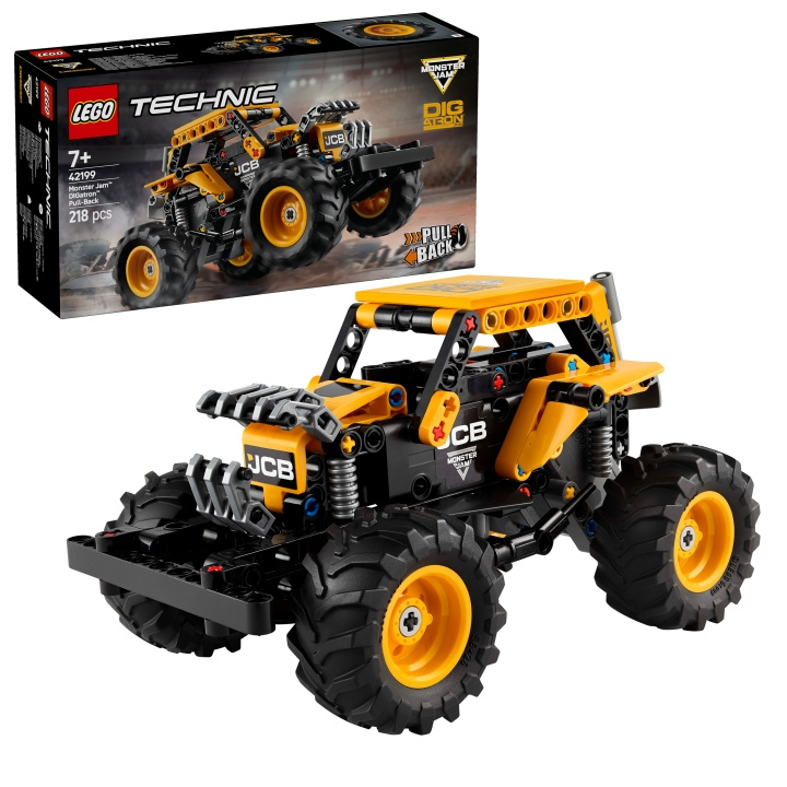 LEGO Technic - Monster Jam DIGatron Pull-Back (42199) ryhmässä LELUT, TUOTTEET LAPSILLE JA VAUVOILLE / Leikkikalut, Askartelu &Pelit / Rakennuslelut / Lego @ TP E-commerce Nordic AB (D12254)