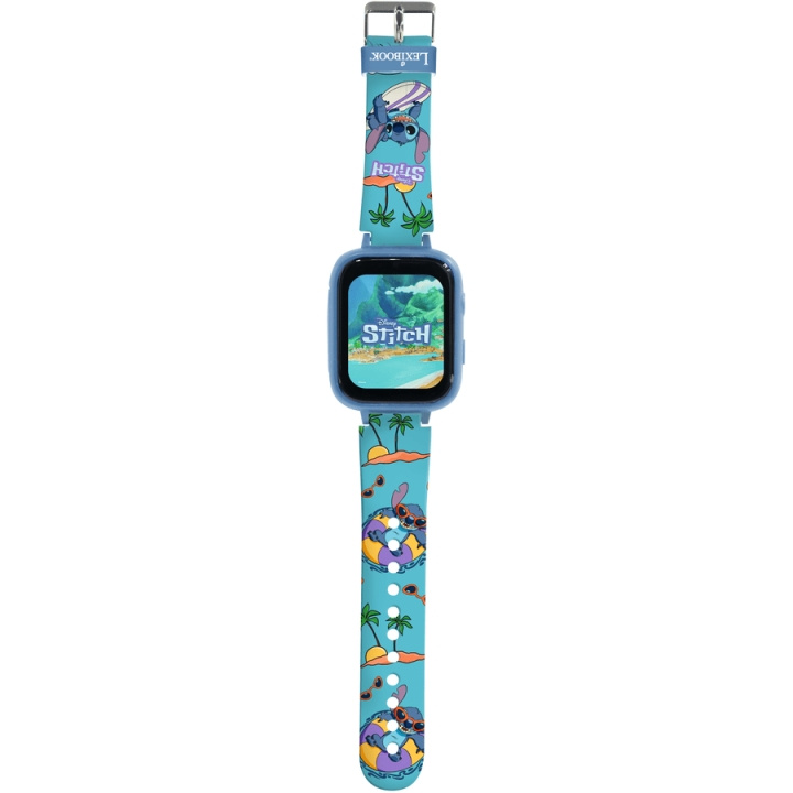 Lexibook Stitch Kids -älykello, jossa on 8 Gt:n muistikortti (DMW070D) ryhmässä URHEILU, VAPAA-AIKA JA HARRASTUS / Urheilu- ja sykekellot / Smartwatch lapsille @ TP E-commerce Nordic AB (D12268)