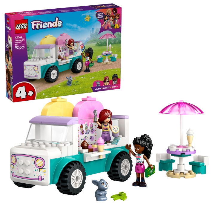 LEGO LEGO Ystävät - Heartlake City Ice Cream Van (42644) ryhmässä LELUT, TUOTTEET LAPSILLE JA VAUVOILLE / Leikkikalut, Askartelu &Pelit / Rakennuslelut / Lego @ TP E-commerce Nordic AB (D12293)