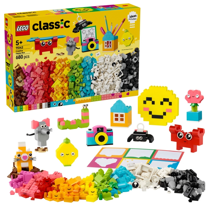 LEGO LEGO Classic - Luova onnellinen laatikko (11042) ryhmässä LELUT, TUOTTEET LAPSILLE JA VAUVOILLE / Leikkikalut, Askartelu &Pelit / Rakennuslelut / Lego @ TP E-commerce Nordic AB (D12295)