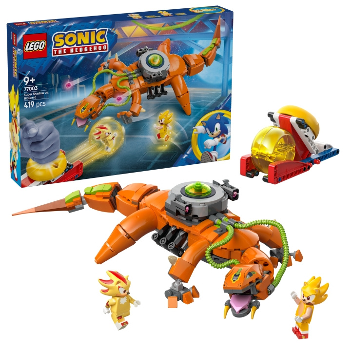 LEGO Sonic - Super Shadow vs. Biolizard (77003) ryhmässä LELUT, TUOTTEET LAPSILLE JA VAUVOILLE / Leikkikalut, Askartelu &Pelit / Rakennuslelut / Lego @ TP E-commerce Nordic AB (D12309)