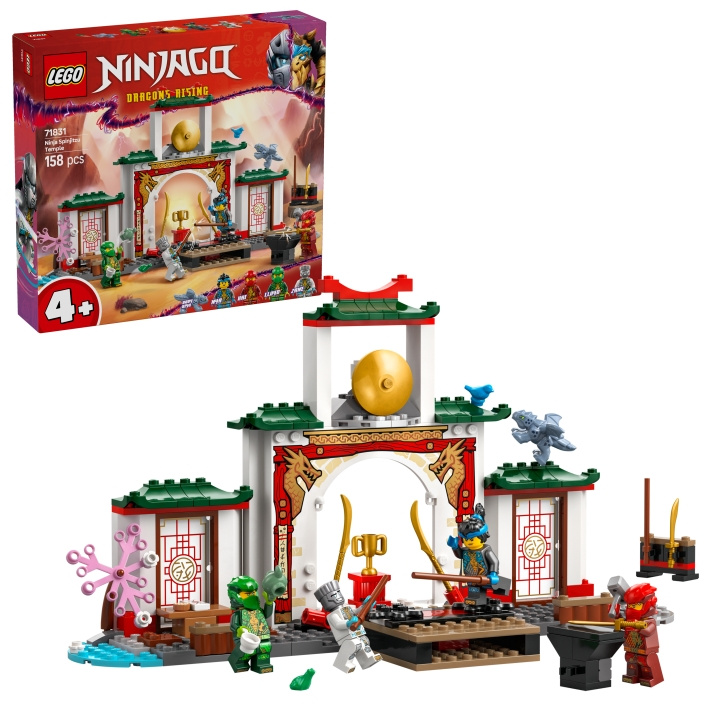 LEGO Ninjago - Ninja Spinjitzu-temppeli (71831) ryhmässä LELUT, TUOTTEET LAPSILLE JA VAUVOILLE / Leikkikalut, Askartelu &Pelit / Rakennuslelut / Lego @ TP E-commerce Nordic AB (D12315)